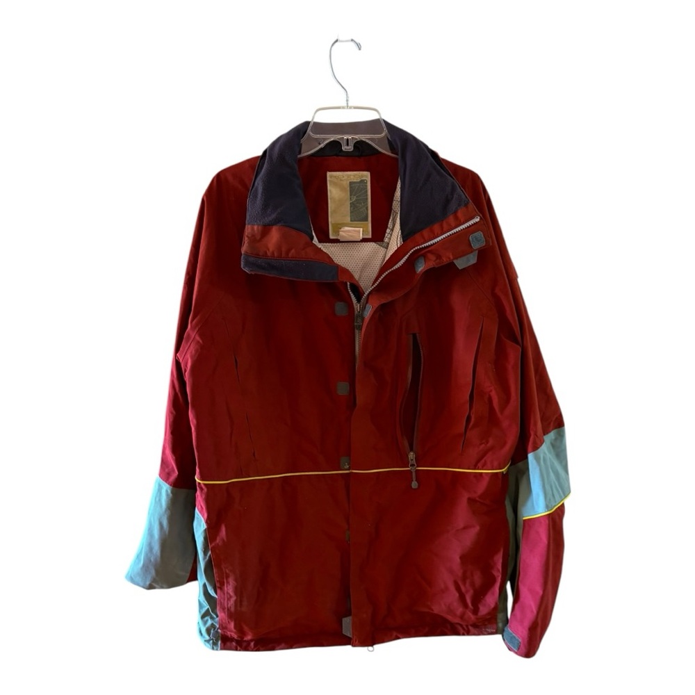 Rotor Sport" jacket, advanced outerwear riding rain jacket. P-P 28, Length 30 LG - Picture 6 of 10